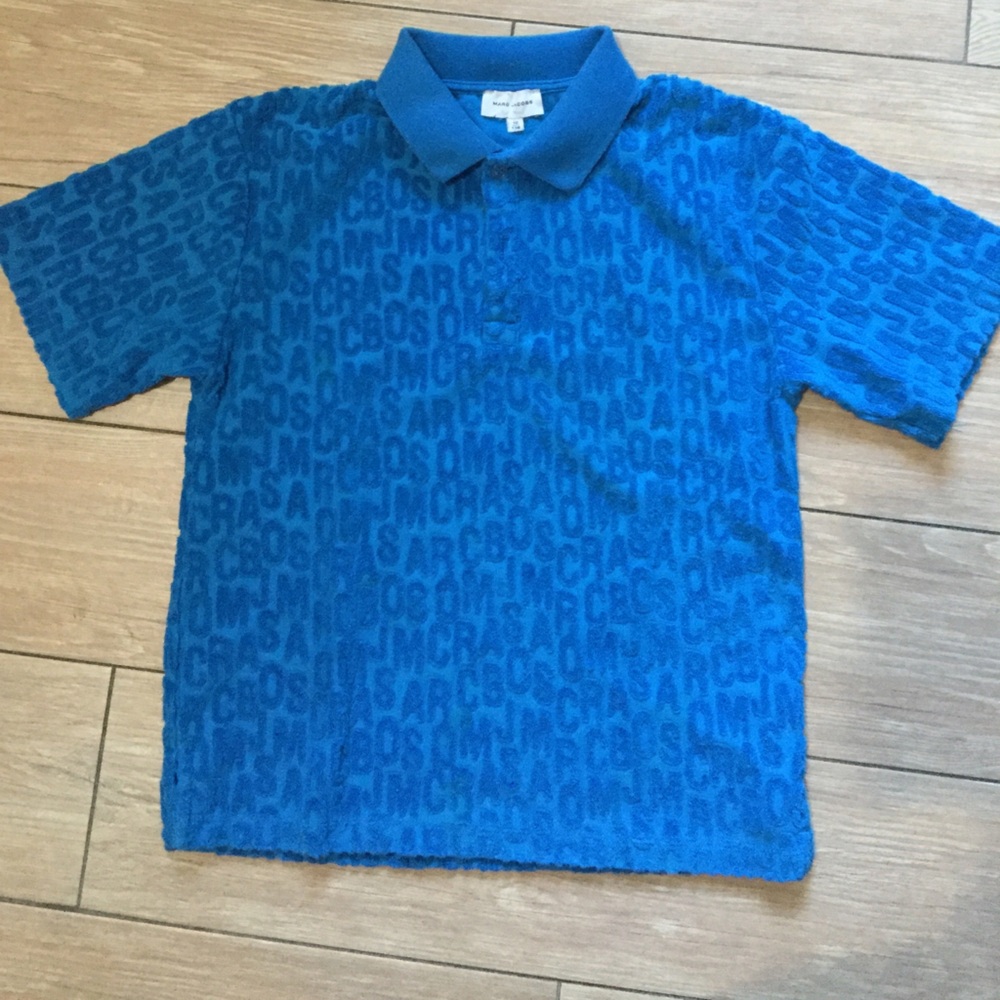 Marc Jacobs terry logo polo